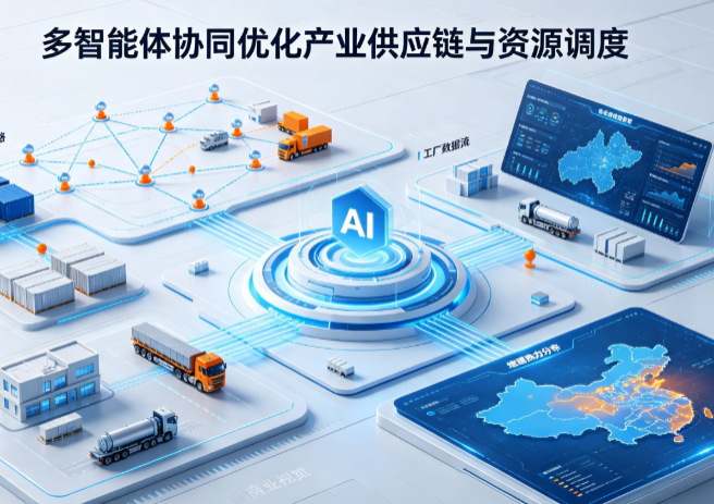 银海区AI 智能体 Geo 优化重塑产业链空间调度体系，打通仓储运输全链路